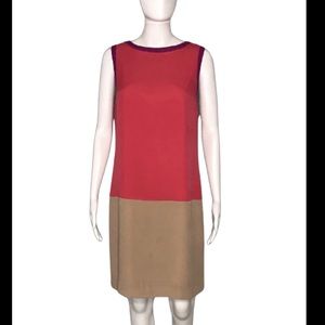 Ann Taylor Women's Color block crewneck dress size 10 (runs like 8)